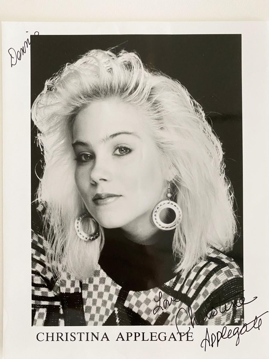 Christina Applegate signed photo | EstateSales.org