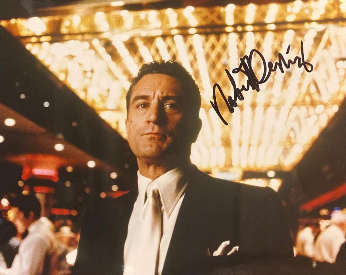 Casino Robert De Niro Signed Movie Photo | EstateSales.org