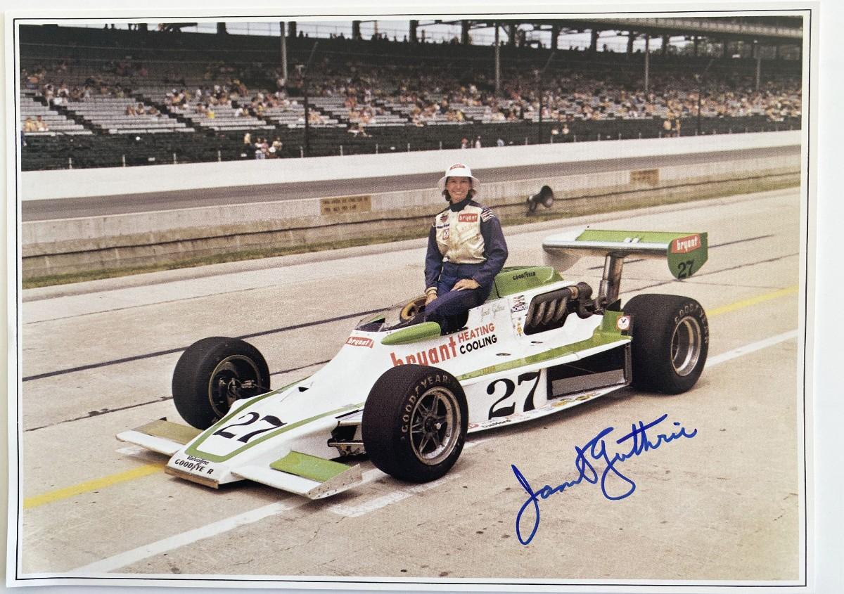 Race Car Driver Guthrie signed photo