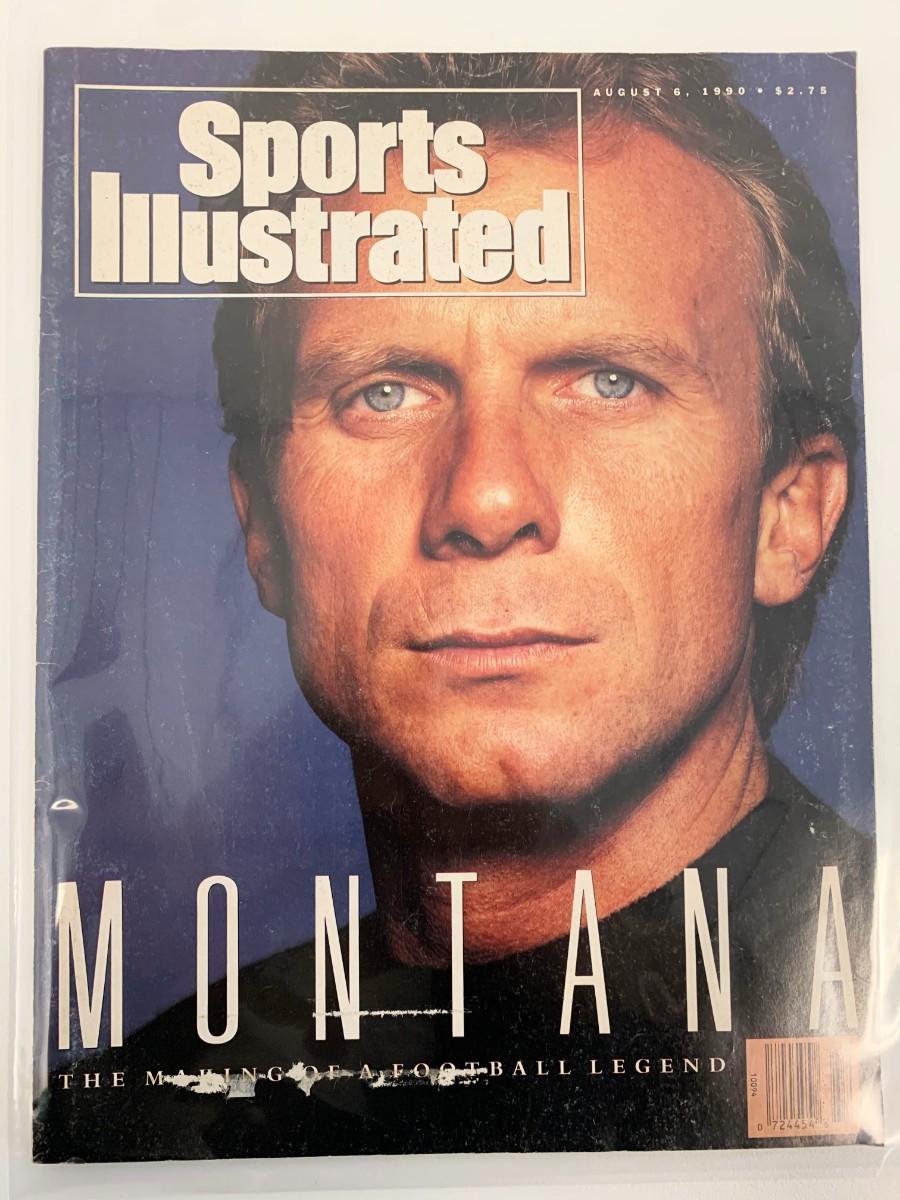 Sports Illustrated Magazine 8/90 Joe Montana Cover