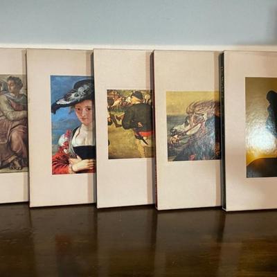 Lot of Vintage Books-Da Vinci, Museum Gallery Books, Collection of The World Of