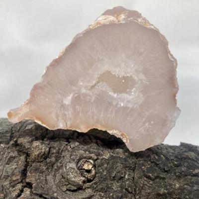 Lot of Agates and Natural Amethyst Geode
