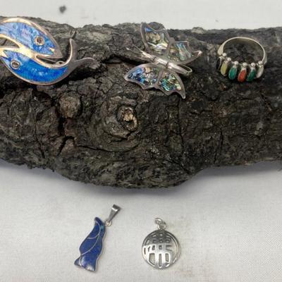 Lot of various Sterling Silver jewelry