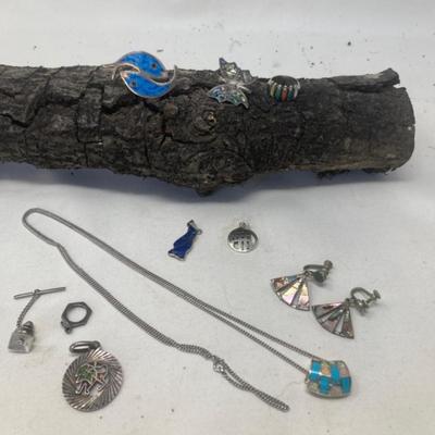 Lot of various Sterling Silver jewelry