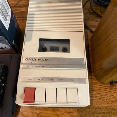 JVC record player with Bose 902 series active Equalize, plus record stand and other electronics