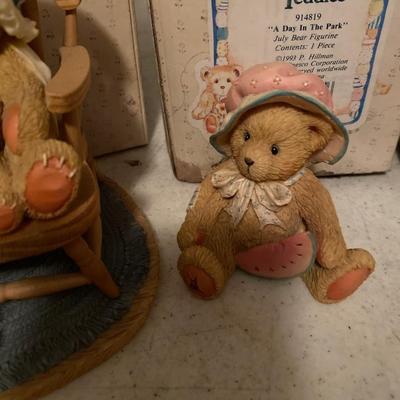 Cherished teddies  5 piece set