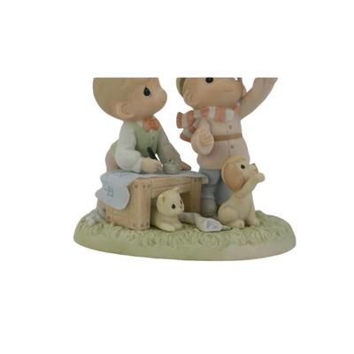 Precious Moments "We've Got the Right Plan" 