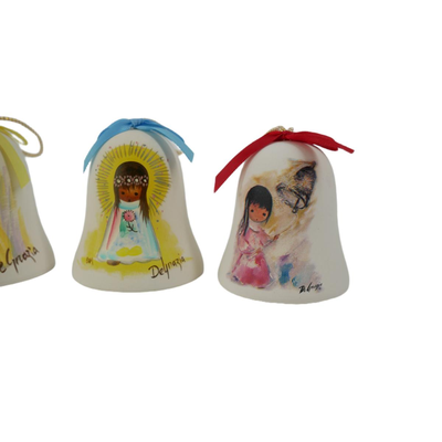 Vintage Limited Edition DeGrazia Decorative Bells