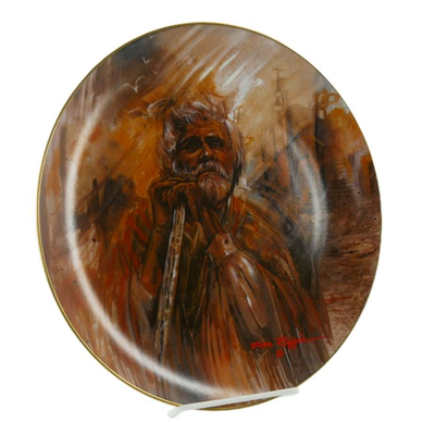 "Inner Peace" Limited Edition Don Ruffin (1927-1977) Collector's Plate