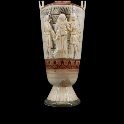 Bischoff Italian Painted Wine Decanter