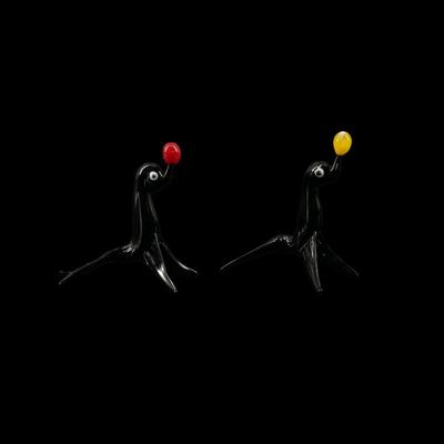 Murano Style Glass Seals