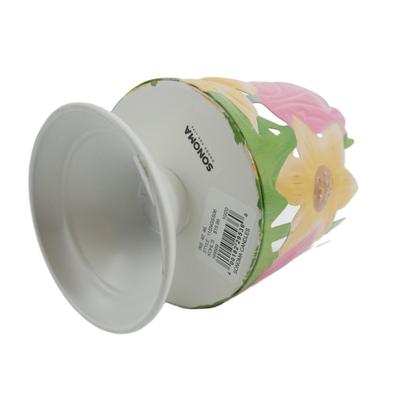 Spring Flowers Candle Holder