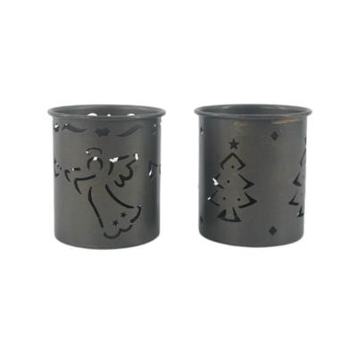 Angel and Tree Candle Holders