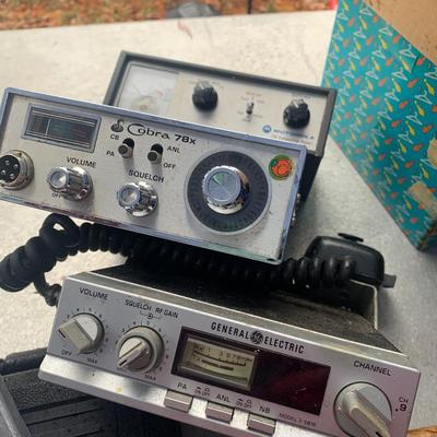 CB radios Cobra 78X & GE with Motorola tester
