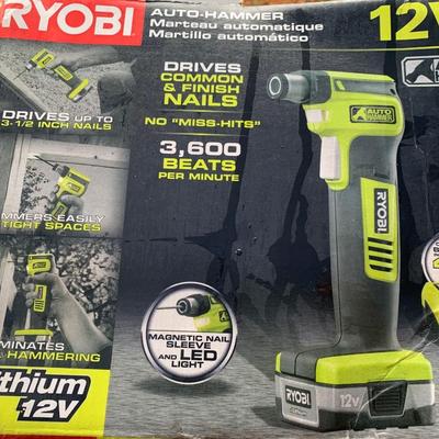 Ryobi Auto Power Hammer 12v new condition