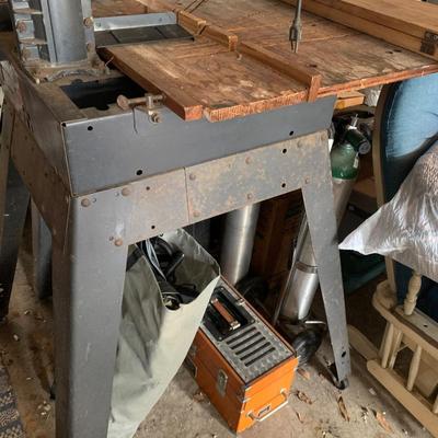 Craftsman Radial Arm Saw with stand -10