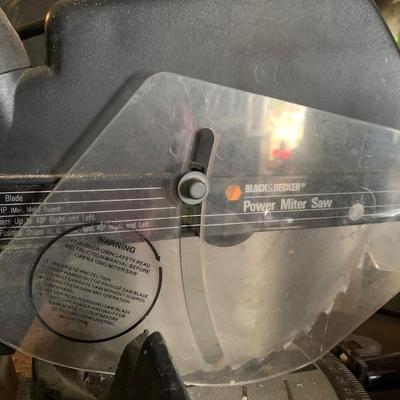 Black & Decker Power Miter Saw 10" blade