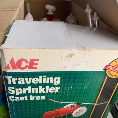 Ace Traveling Sprinkler Cast Iron