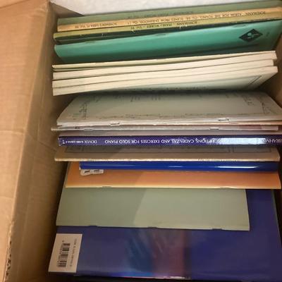 Lot of Sheet music, teaching material and  music books