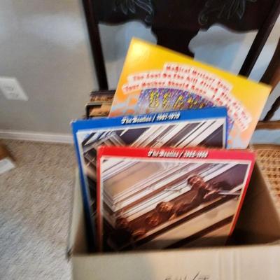 Large Lot Record Albums &45's