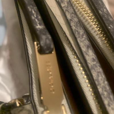Coach purse/bag Rare Embossed Python Leather