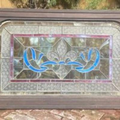 Framed Stained  Glass