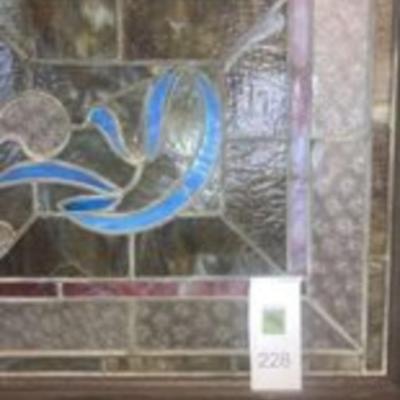 Framed Stained  Glass