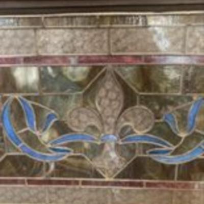Framed Stained  Glass