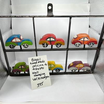 Officina de Agosto Volkswagon wall hanging folk art