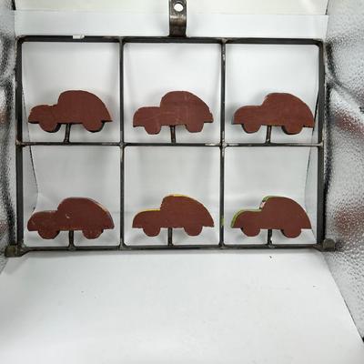 Officina de Agosto Volkswagon wall hanging folk art