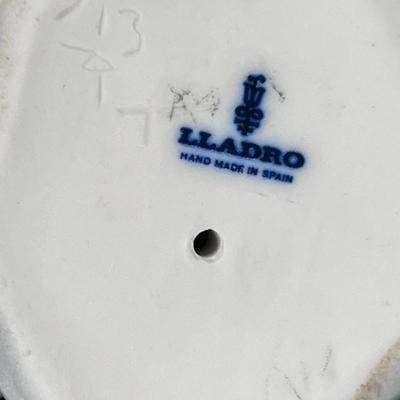(2) Lladro Flying Honking Geese