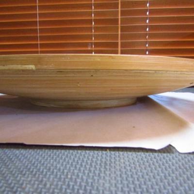 Large Wooden Centerpiece Bowl (G)