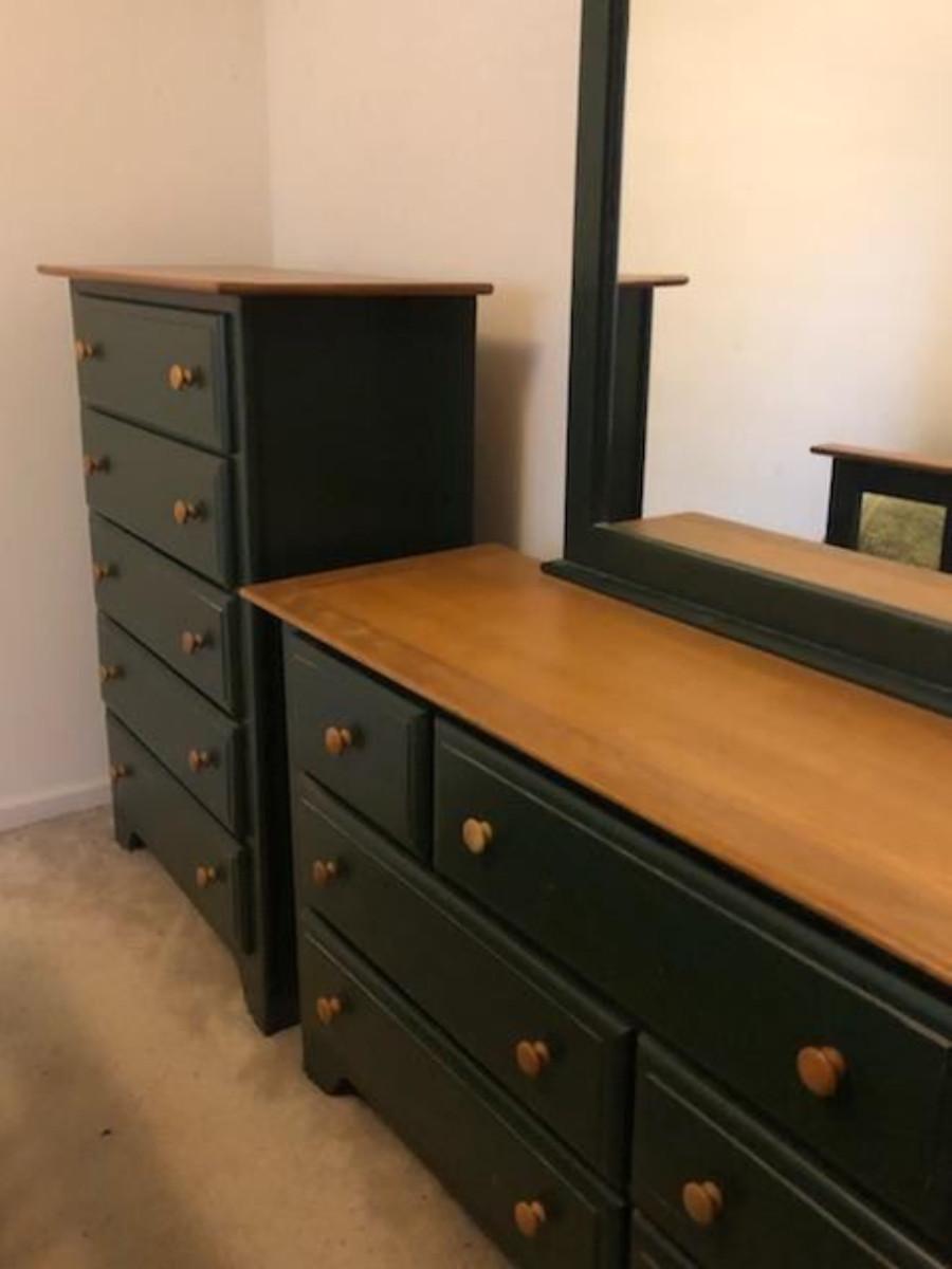 Green Bedroom Set