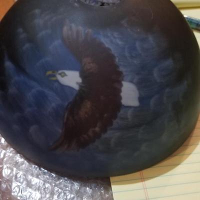 Eagle Painted Lamp Shade