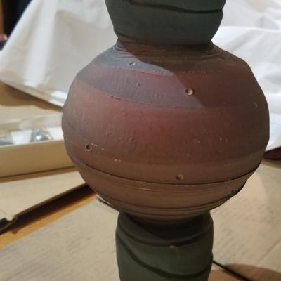 Signed Ceramic Vase