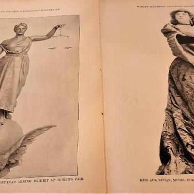 Lot #45  Original Program - 1893 Columbian Exhibition - Chicago