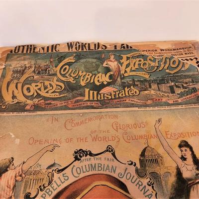 Lot #45  Original Program - 1893 Columbian Exhibition - Chicago