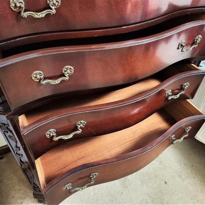 Lot #48  Vintage Chest of Drawers - Mahogany finish