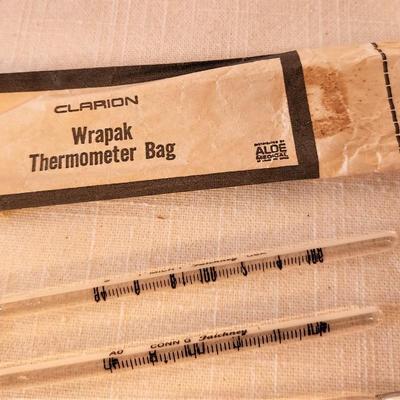 Lot #51  Lot of Vintage Mercury Thermometers