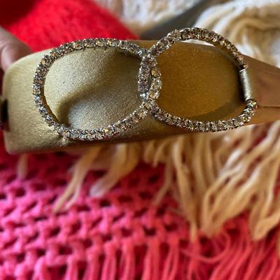 Sterling hand mirror, chrochet shawls, hats, and headbands and sterling handheld mirror