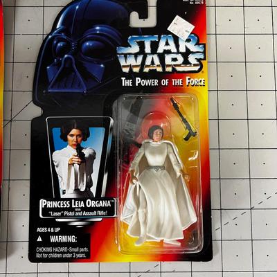 4 Star Wars The Power of the Force, New on the Card