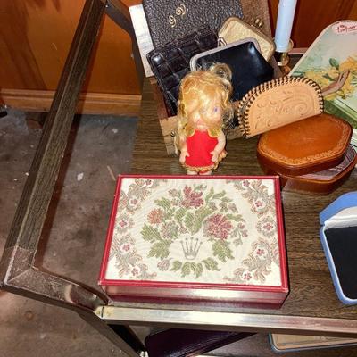 Bar cart, Rolex box, jewelery boxes and more