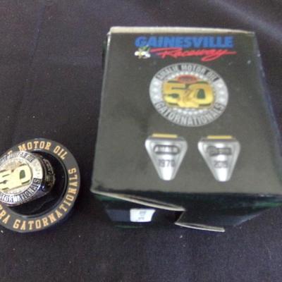 50th NRHA GATOR NATIONALS, AMALIE OIL, MELO-YELLOW RING. #309