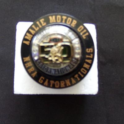 50th NRHA GATOR NATIONALS, AMALIE OIL, MELO-YELLOW RING. #309