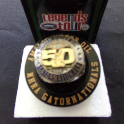 50th NRHA GATOR NATIONALS, AMALIE OIL, MELO-YELLOW RING. #309