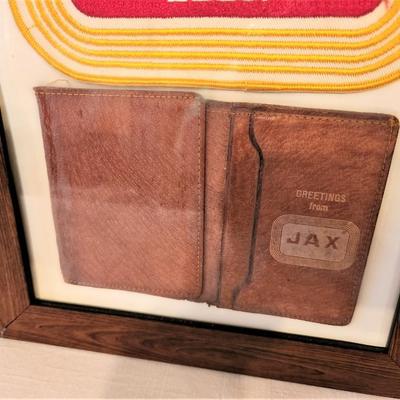 Lot #60  Vintage JAX Beer Wallet and Uniform Patch