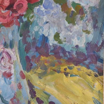 (Framed) Joseph Letven - Flowers