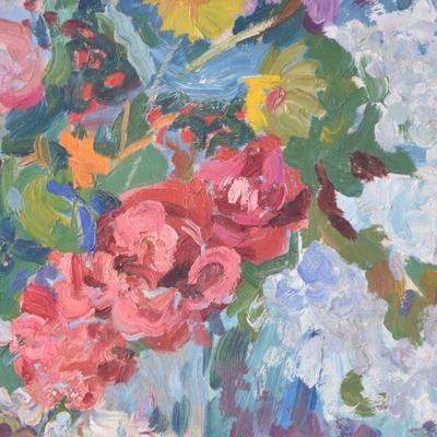 (Framed) Joseph Letven - Flowers