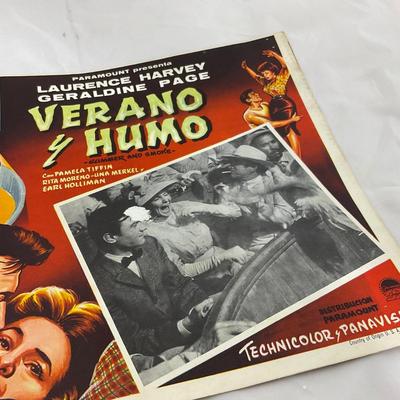 -6- ADVERTISEMENT | 1960â€™s Spanish Movie Lobby Cards