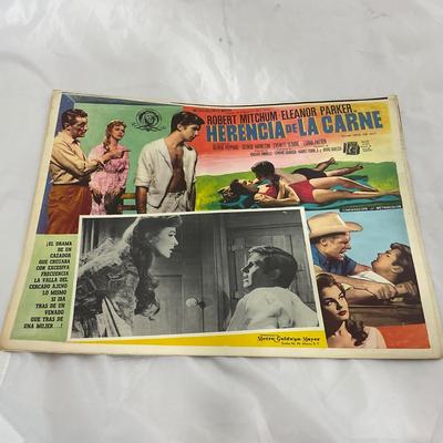 -6- ADVERTISEMENT | 1960â€™s Spanish Movie Lobby Cards
